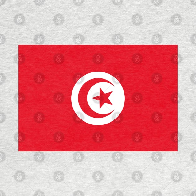 Flag of Tunisia by DiegoCarvalho